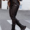 W stylu BAGGY z eko-skóry Ooh...La..La