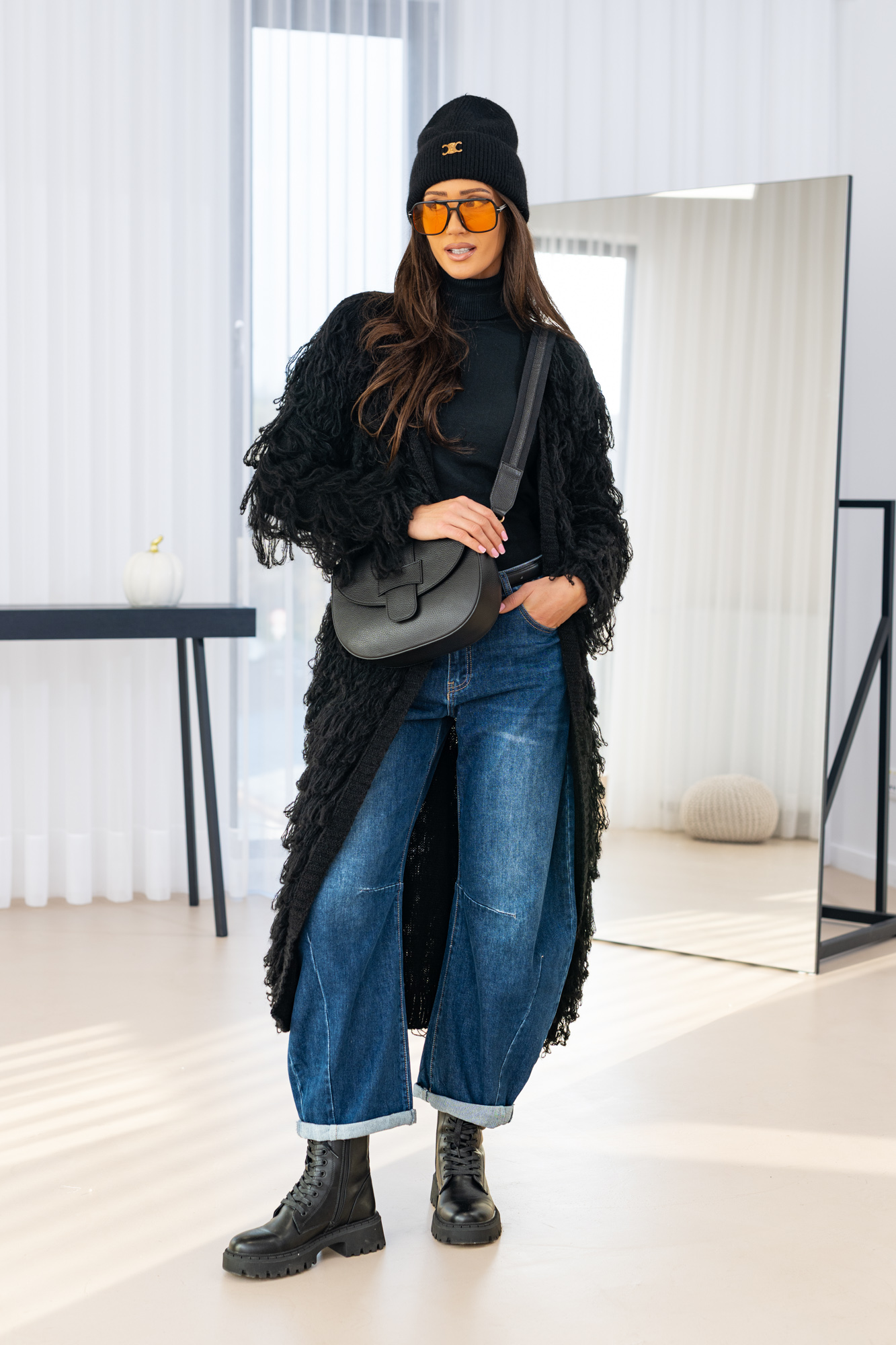 Spodnie Brina jeans niebieskie (BANANY) - obrazek 8