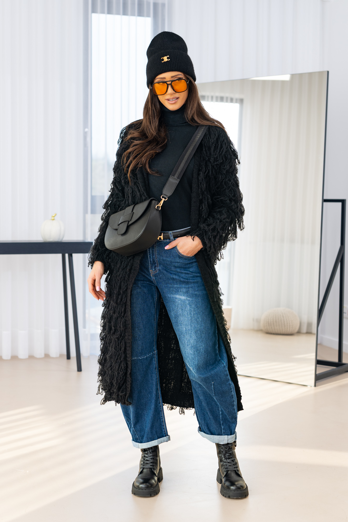 Spodnie Brina jeans niebieskie (BANANY) - obrazek 9