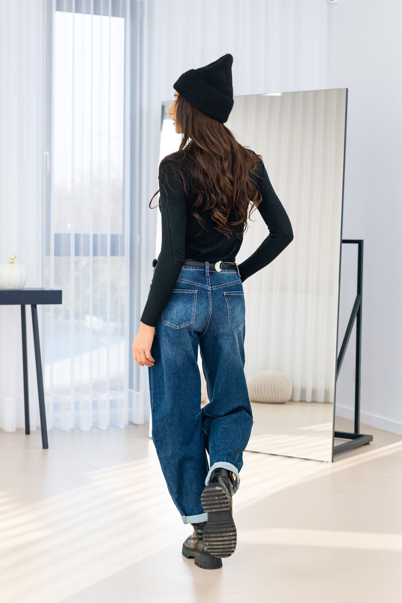 Spodnie Brina jeans niebieskie (BANANY) - obrazek 11