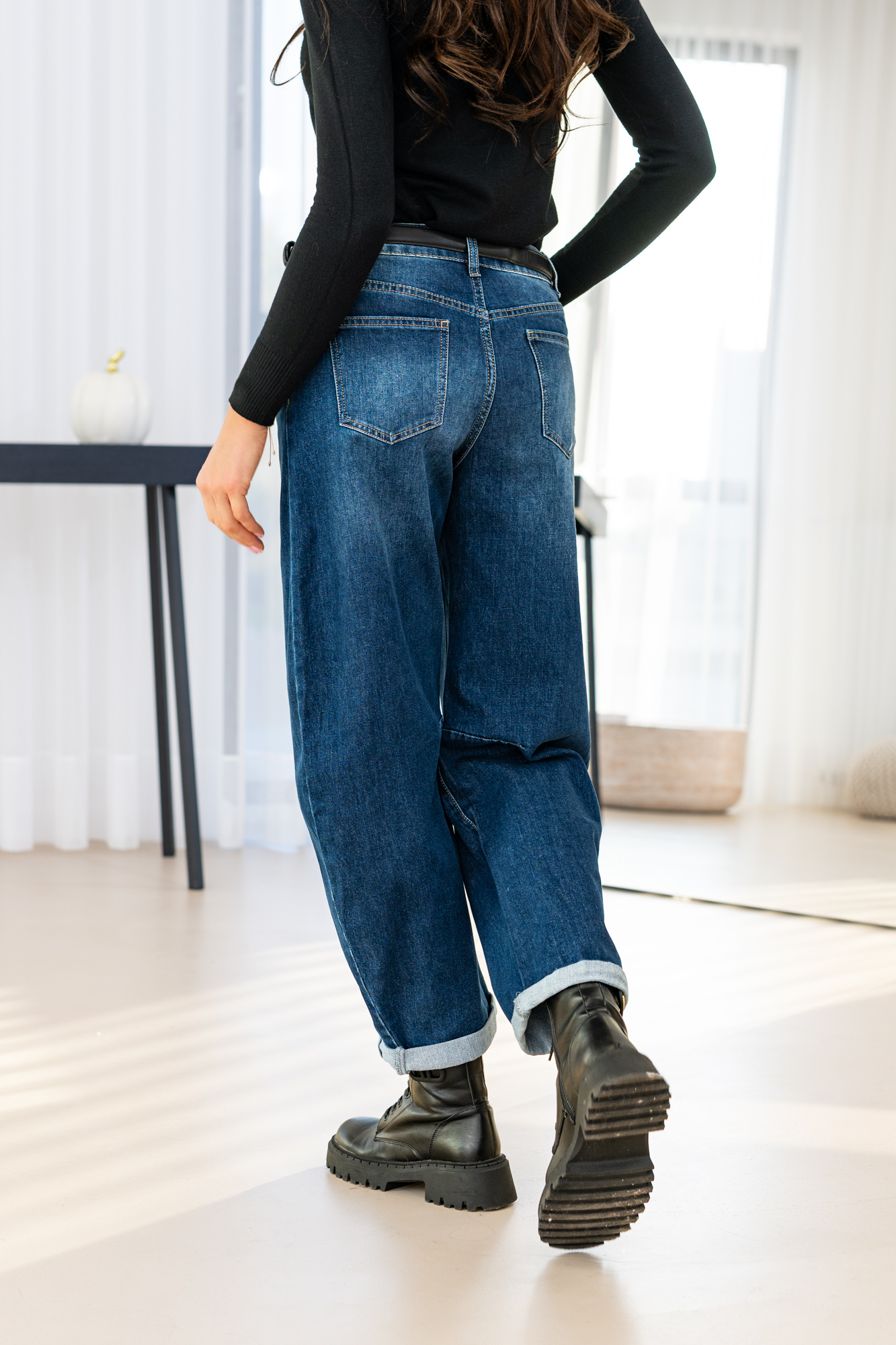 Spodnie Brina jeans niebieskie (BANANY) - obrazek 14